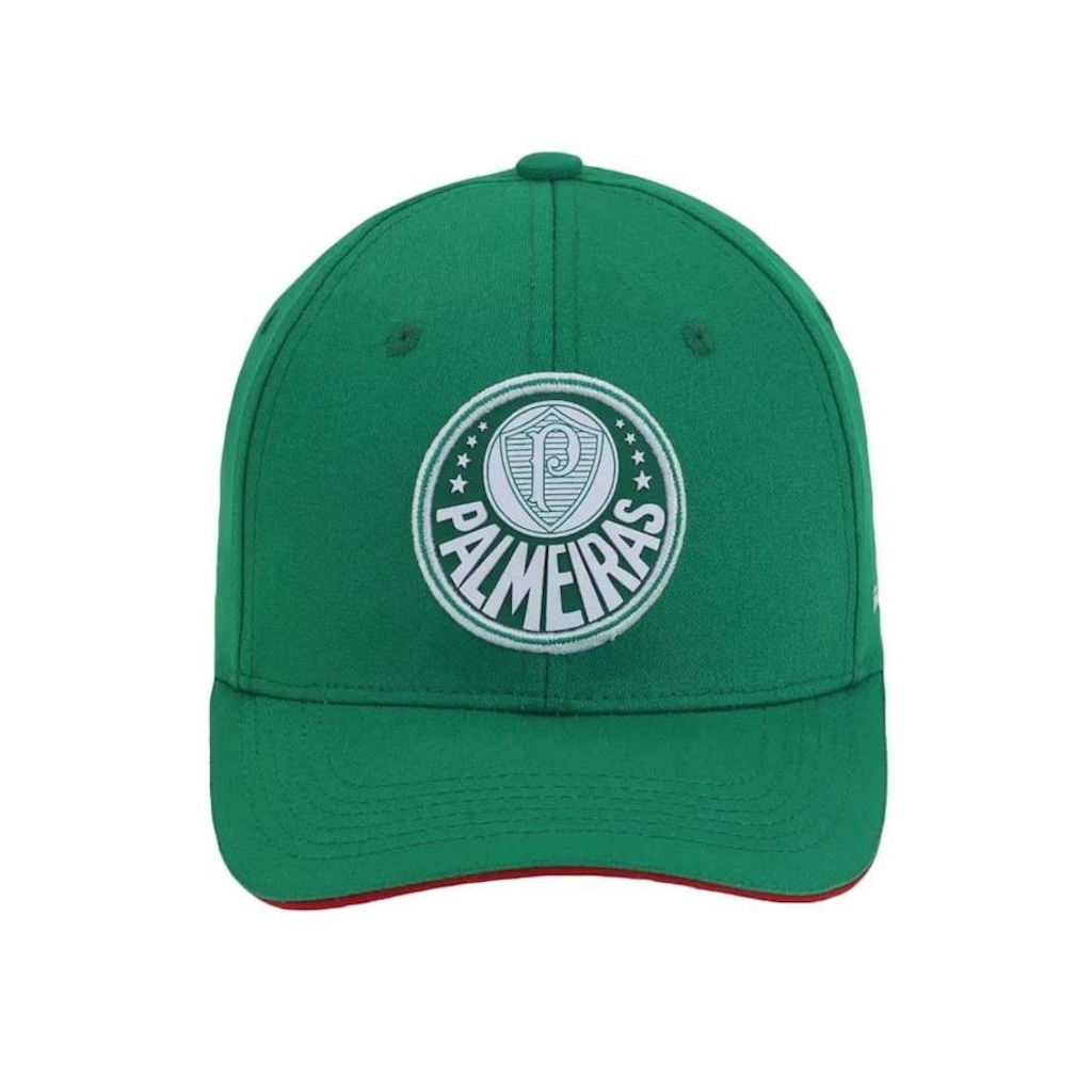 Imagem 2 do produto Boné Aba Curva do Palmeiras Supercap Silk Frontal - Strapback - Infantil