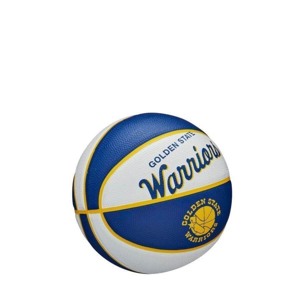 Imagem 2 do produto Mini Bola Basquete Wilson Nba Retro Warriors