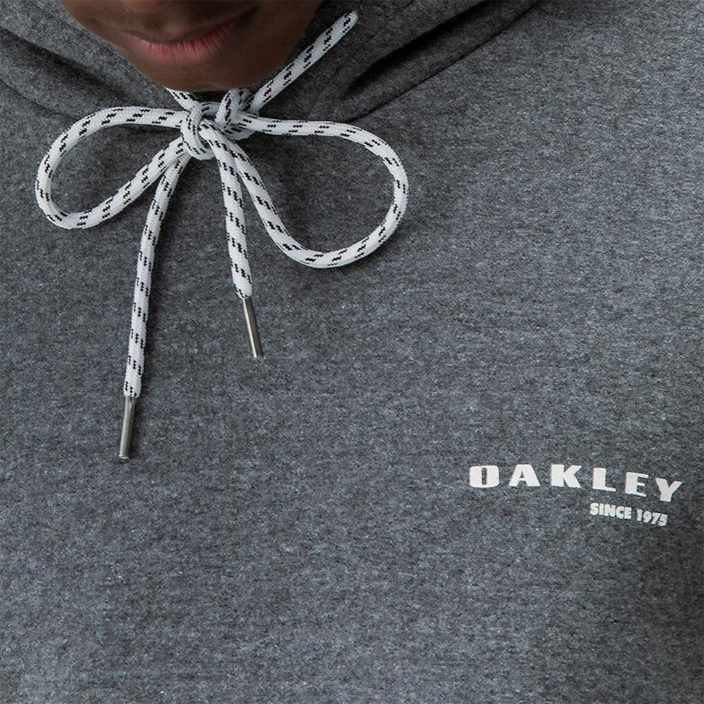 Imagem 3 do produto Blusão de Moletom com Capuz Oakley Canguru Bunker Athletic Heather - Masculino