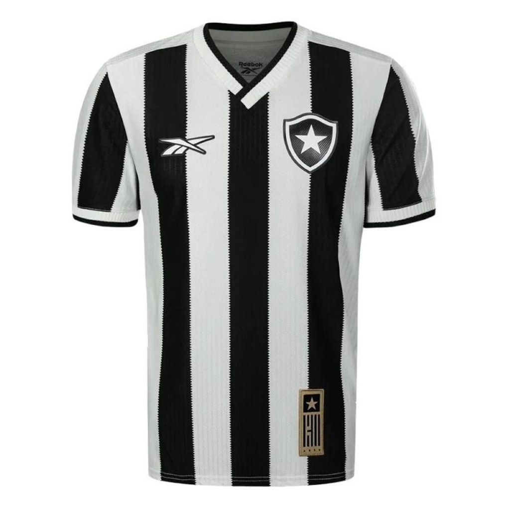 Camisa do Botafogo Reebok Uniforme 1 S/Nº 24/25 - Masculina - Foto 1