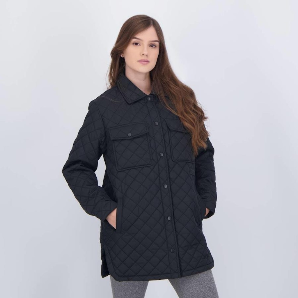 Imagem 2 do produto Jaqueta sem Capuz Fila Shacket Quilting  Feminina