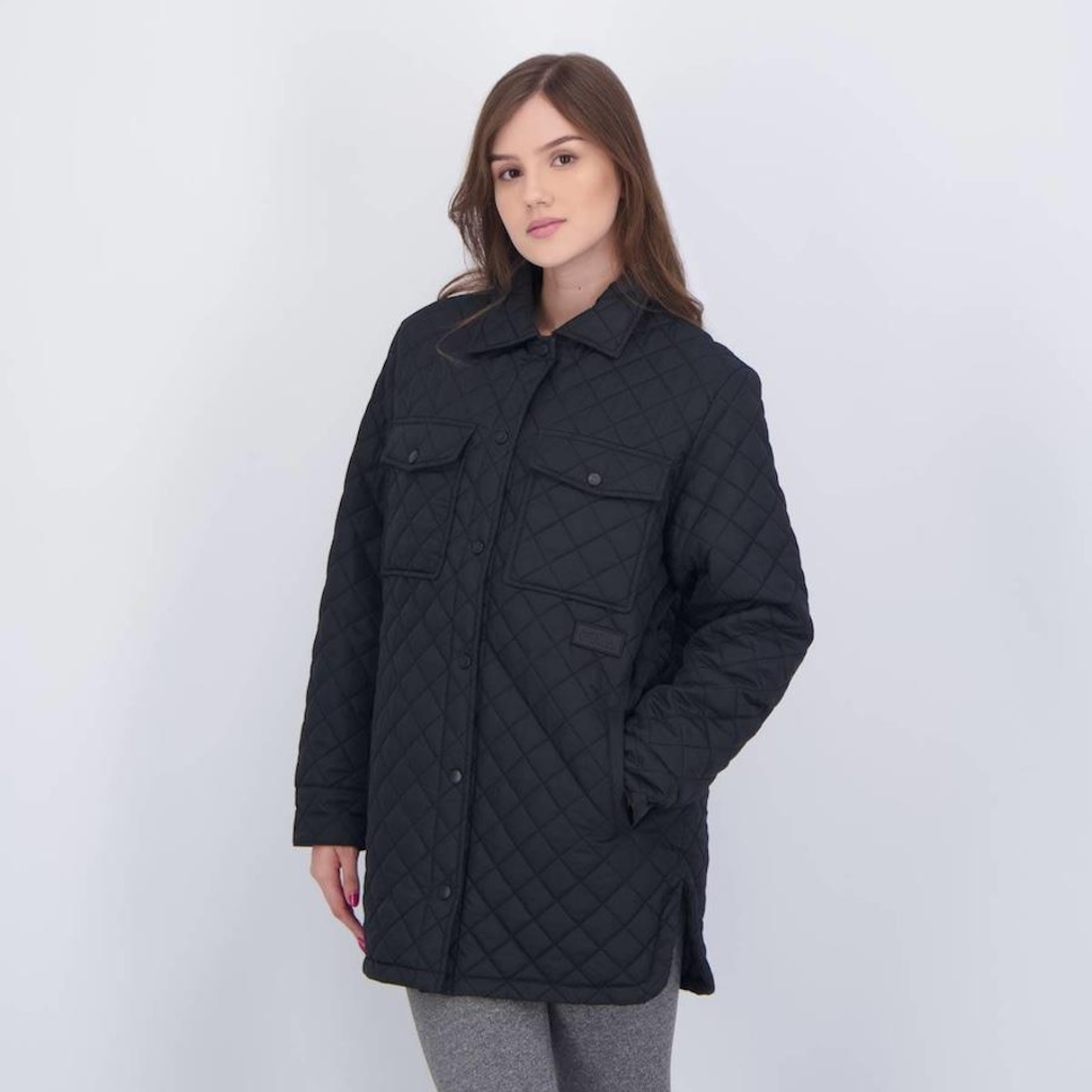 Imagem 3 do produto Jaqueta sem Capuz Fila Shacket Quilting  Feminina
