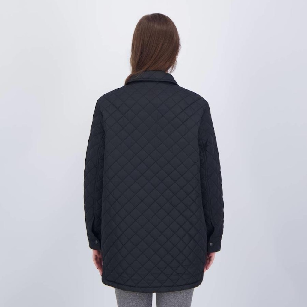 Imagem 4 do produto Jaqueta sem Capuz Fila Shacket Quilting  Feminina