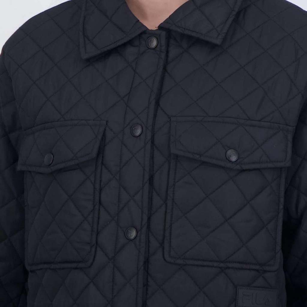 Imagem 5 do produto Jaqueta sem Capuz Fila Shacket Quilting  Feminina