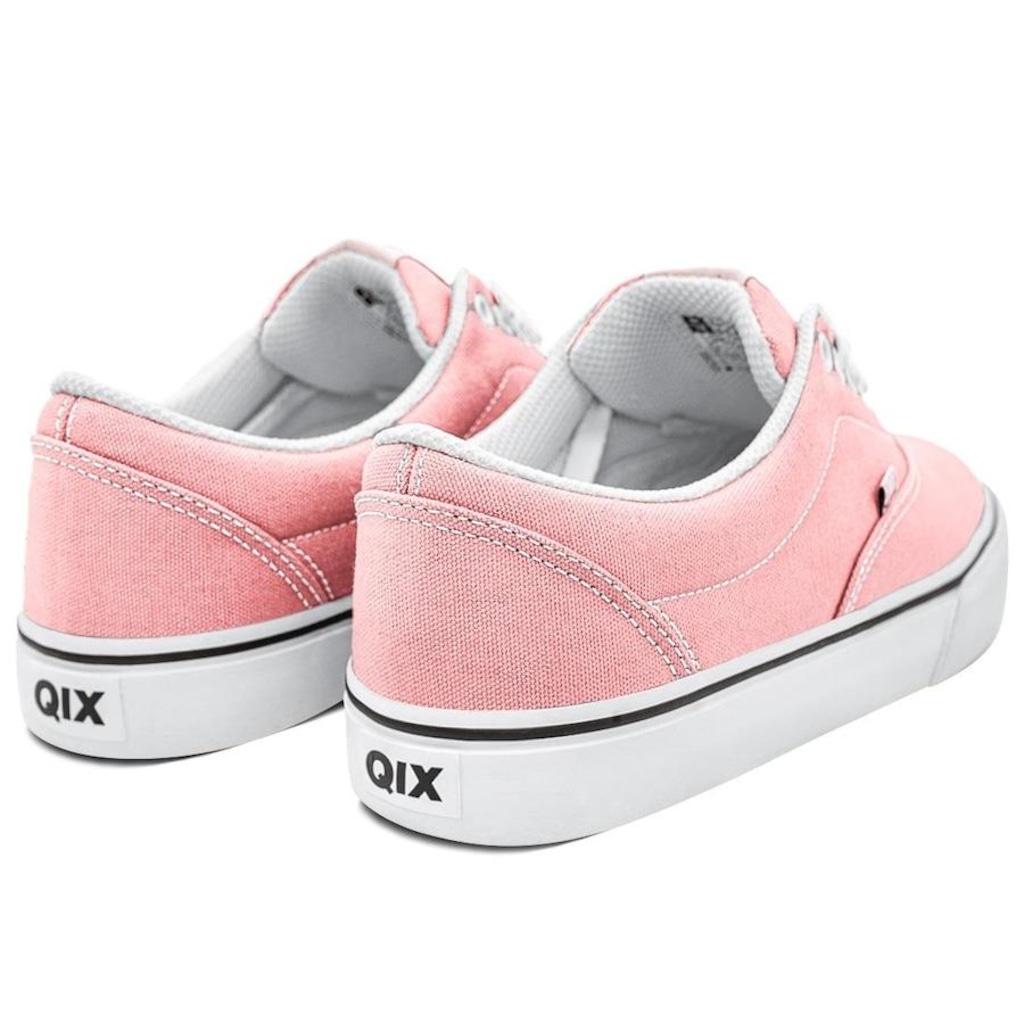 Imagem 5 do produto Tênis Qix Sunset Vulcan Rosa Bebe Branco Unissex