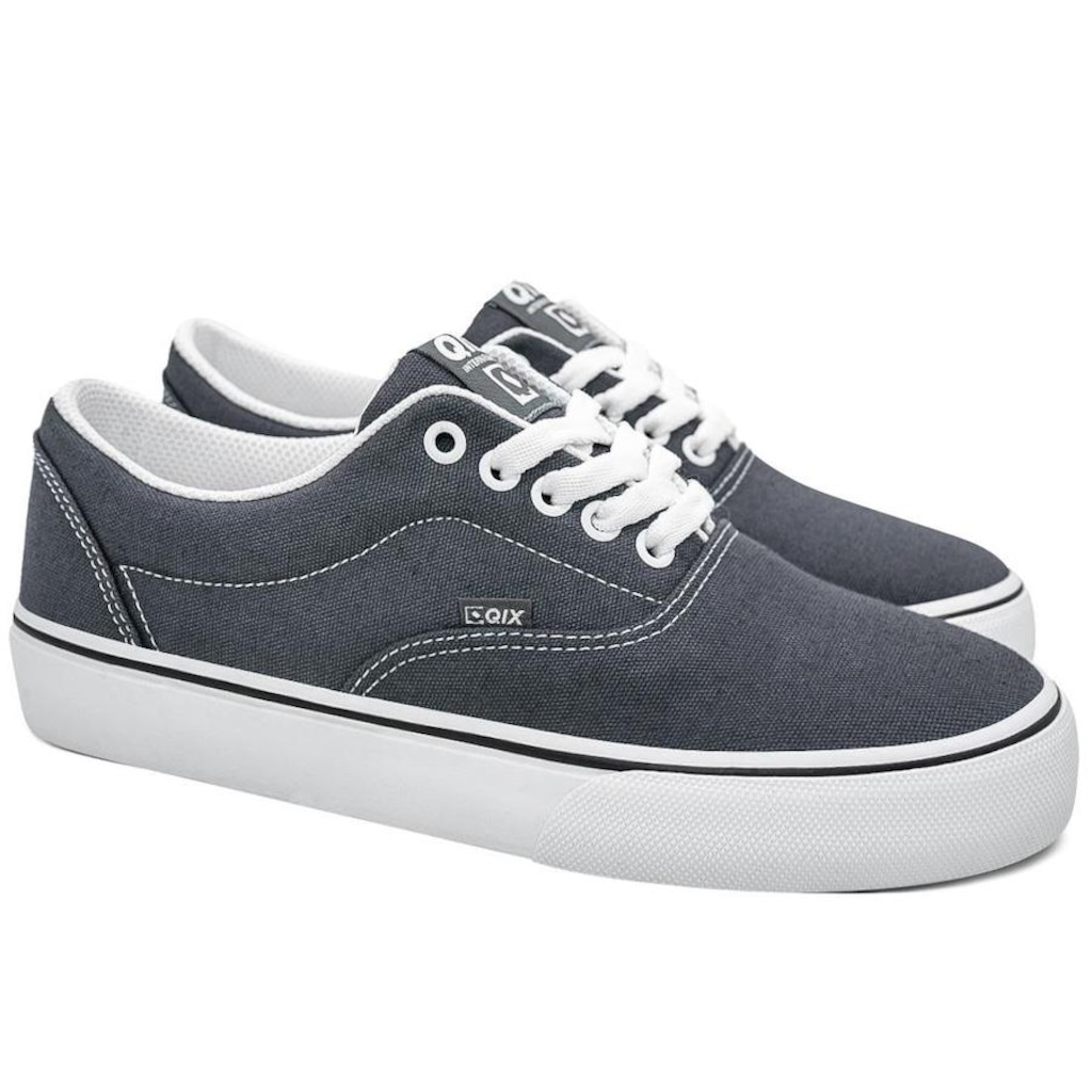 Imagem 2 do produto Tênis Qix Sunset Vulcan Chumbo Branco Unissex