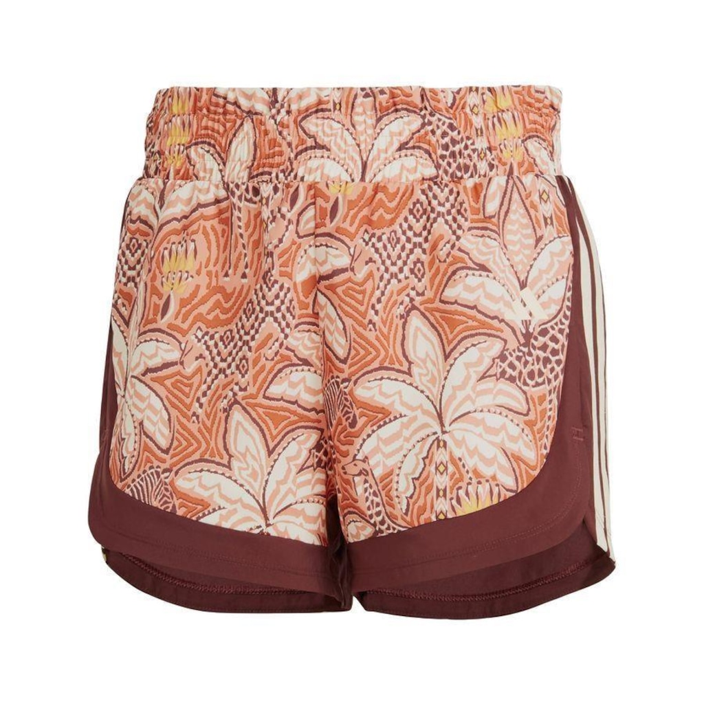 Shorts adidas Pacer X Farm Rio - Feminino - Foto 1
