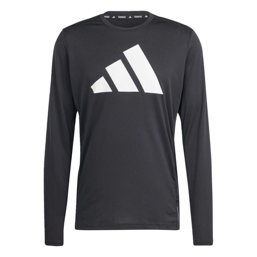 Camiseta adidas Manga Longa Run It - Masculina