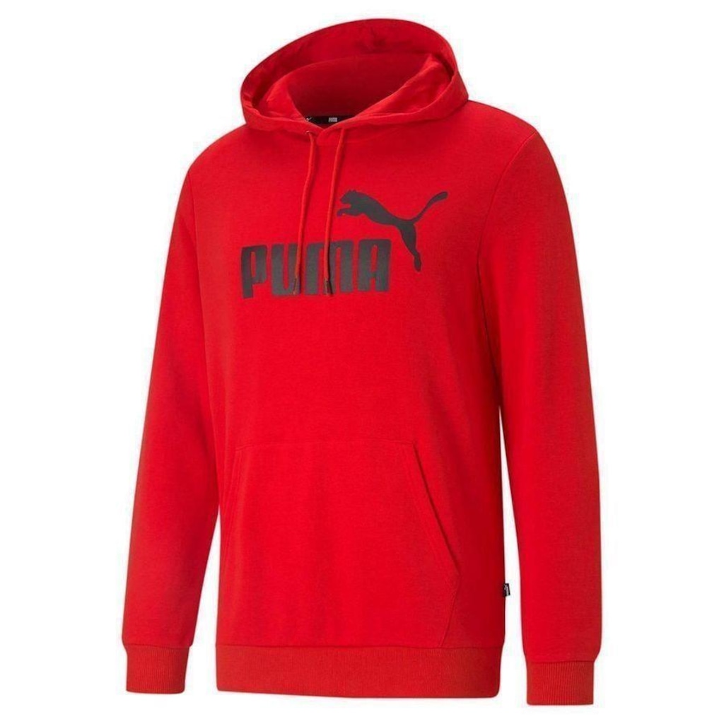 Blusão de Moletom Puma Essentials Big Logo - Masculino - Foto 1