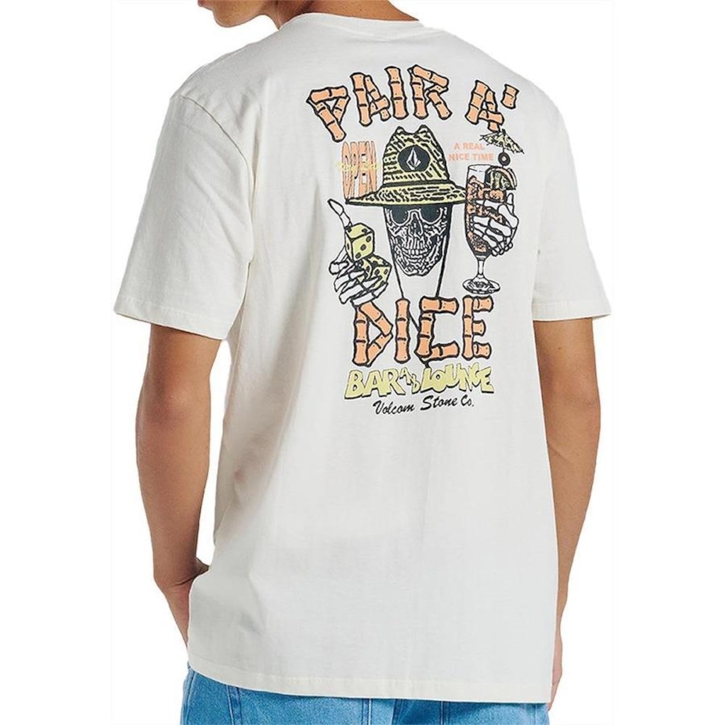 Imagem 2 do produto Camiseta Volcom Pair a Dice - Masculina