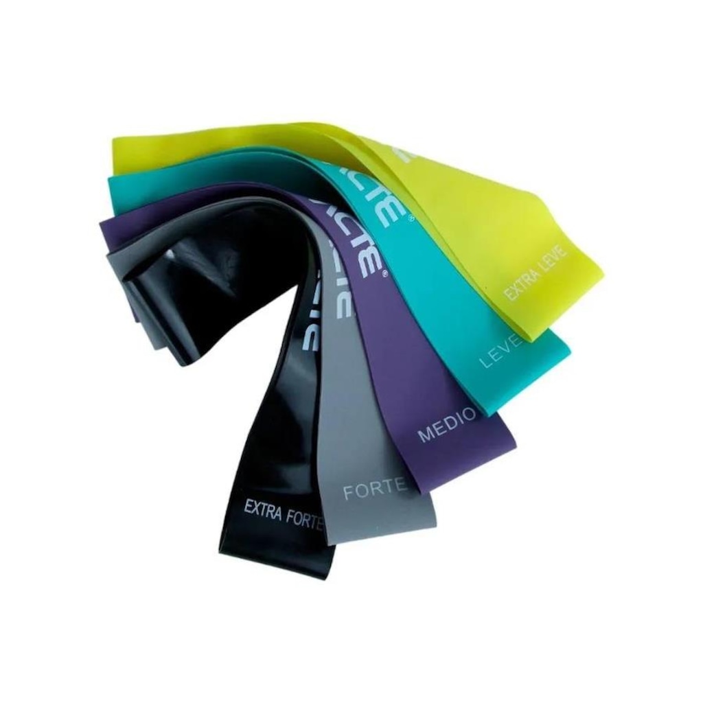 Imagem 2 do produto Kit Mini Band 5 Intensidades T315 Acte Sports