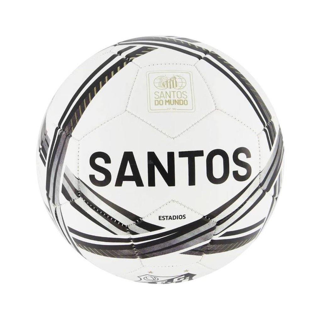Imagem 2 do produto Bola de Futebol de Campo Sportcom Santos Estadios 24