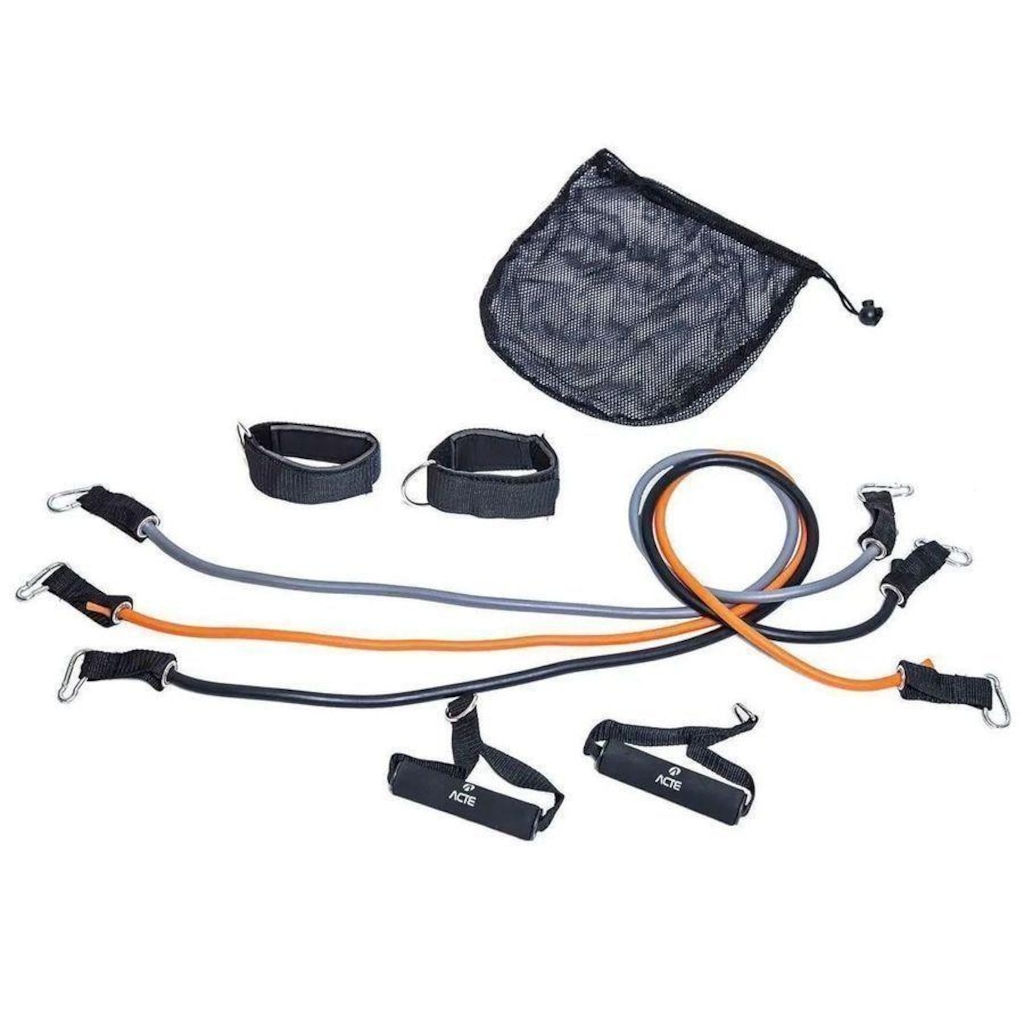 Imagem 3 do produto Kit Extensor Acte Sports Multifuncional Unissex T67