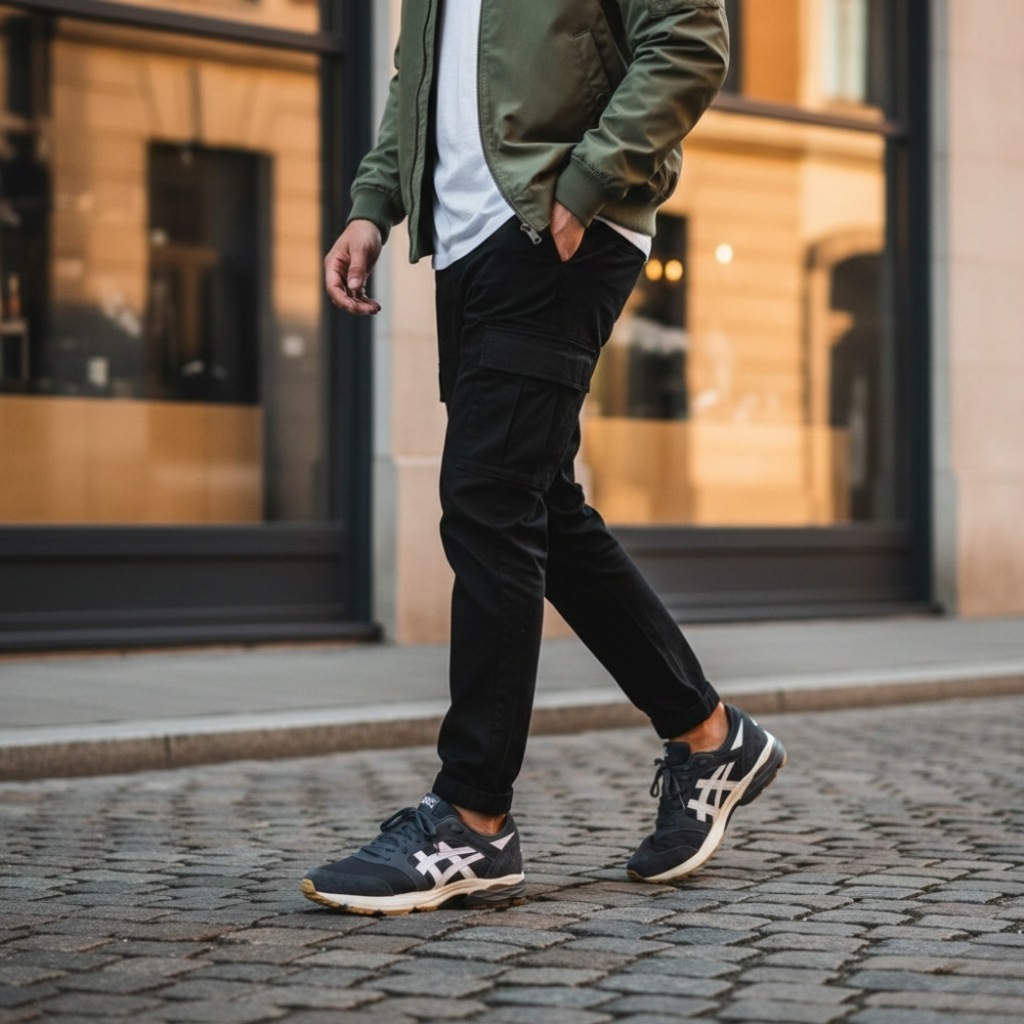 Imagem 3 do produto Kit Tênis Asics Gel-Takumi + Par de Meias - Masculino