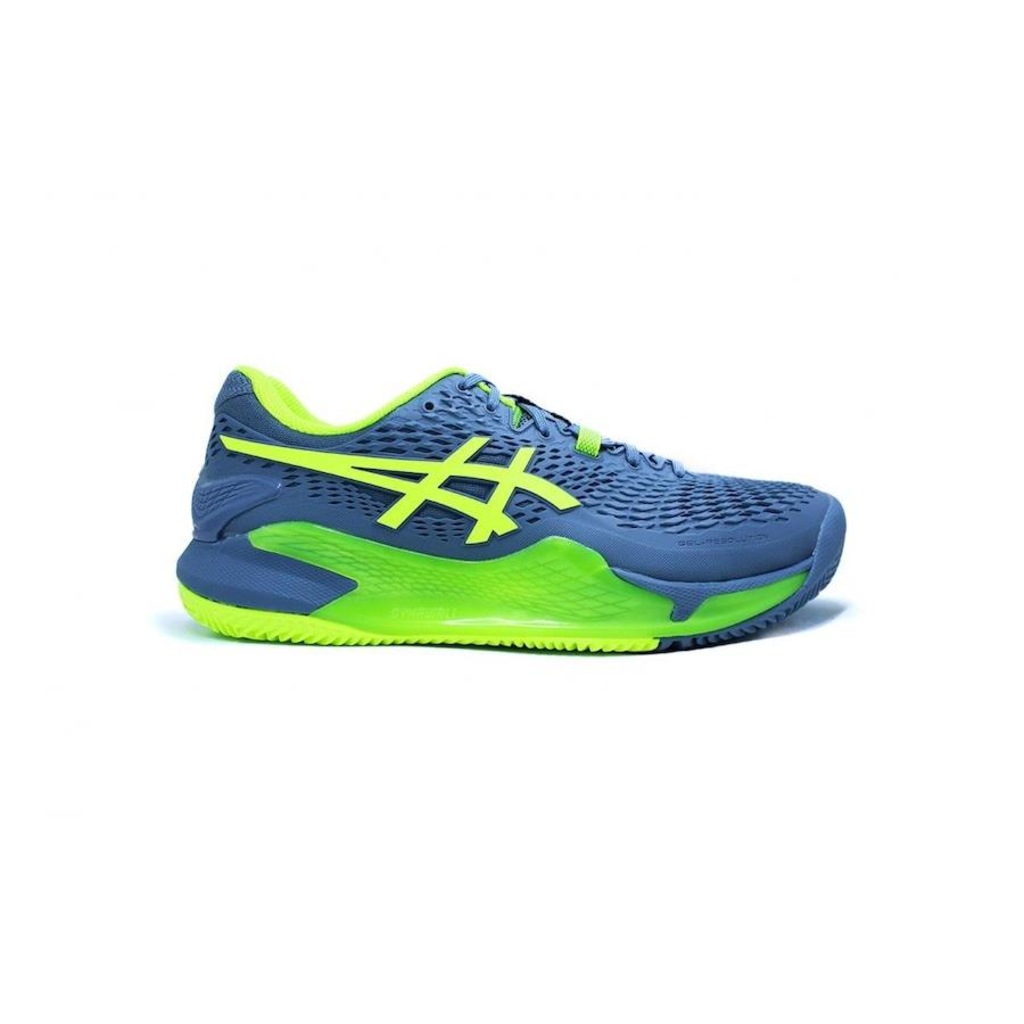 Tenis Ascis Gel Resolution 9 Clay Steel - Masculino - Foto 1