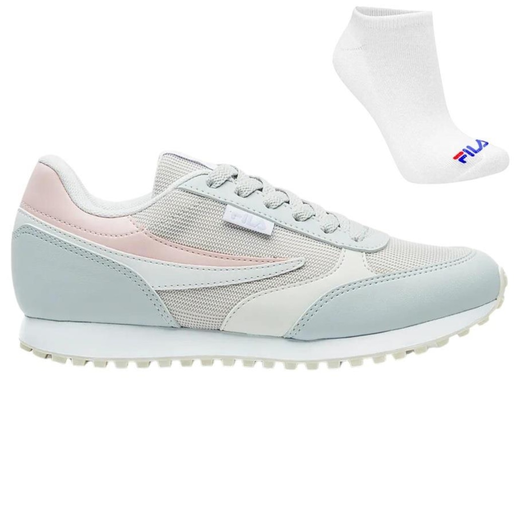 Kit Tênis Fila Renno Classic + Meia - Feminino