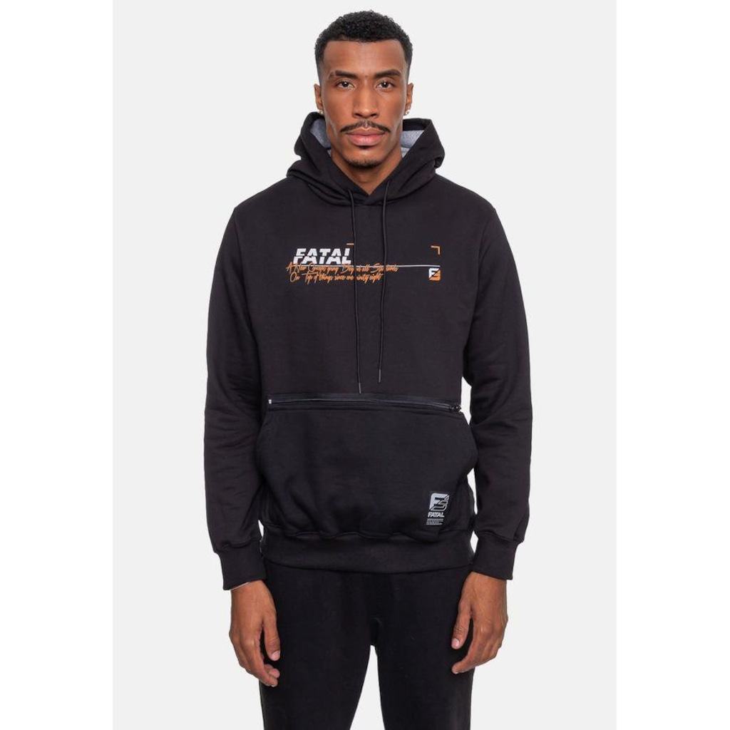 Blusão de Moletom com Capuz Fatal Fechado Jungle - Masculino
