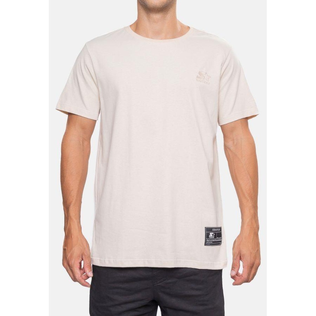 Imagem 3 do produto Camiseta Starter Basic Bege Dente de Leão - Starter - Masculino