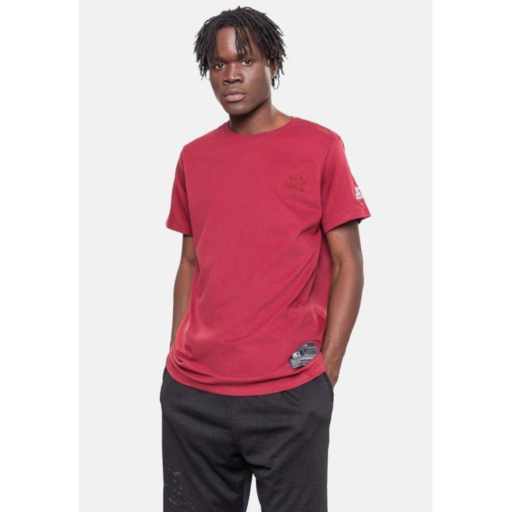 Imagem 4 do produto Camiseta Starter Basic Bordô - Starter - Masculino