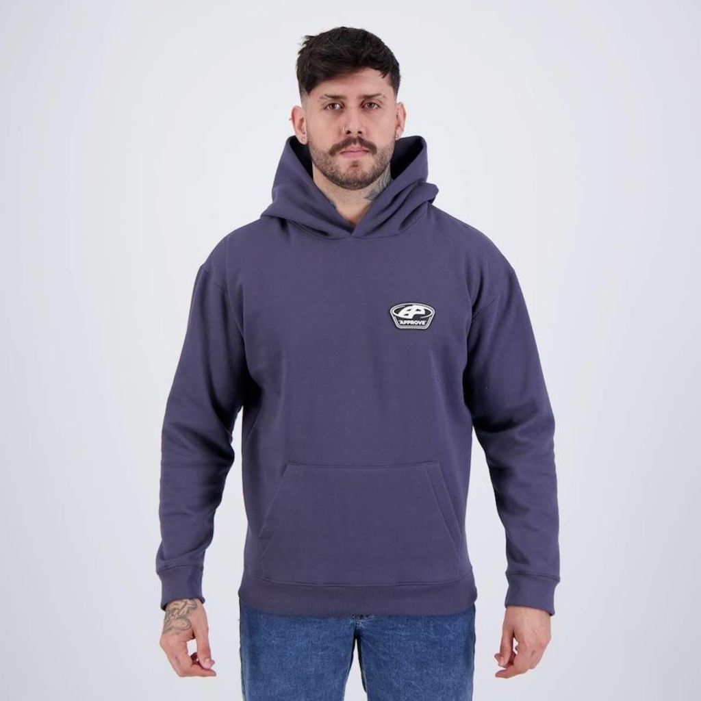 Blusão de Moletom com Capuz Approve Advance - Unissex