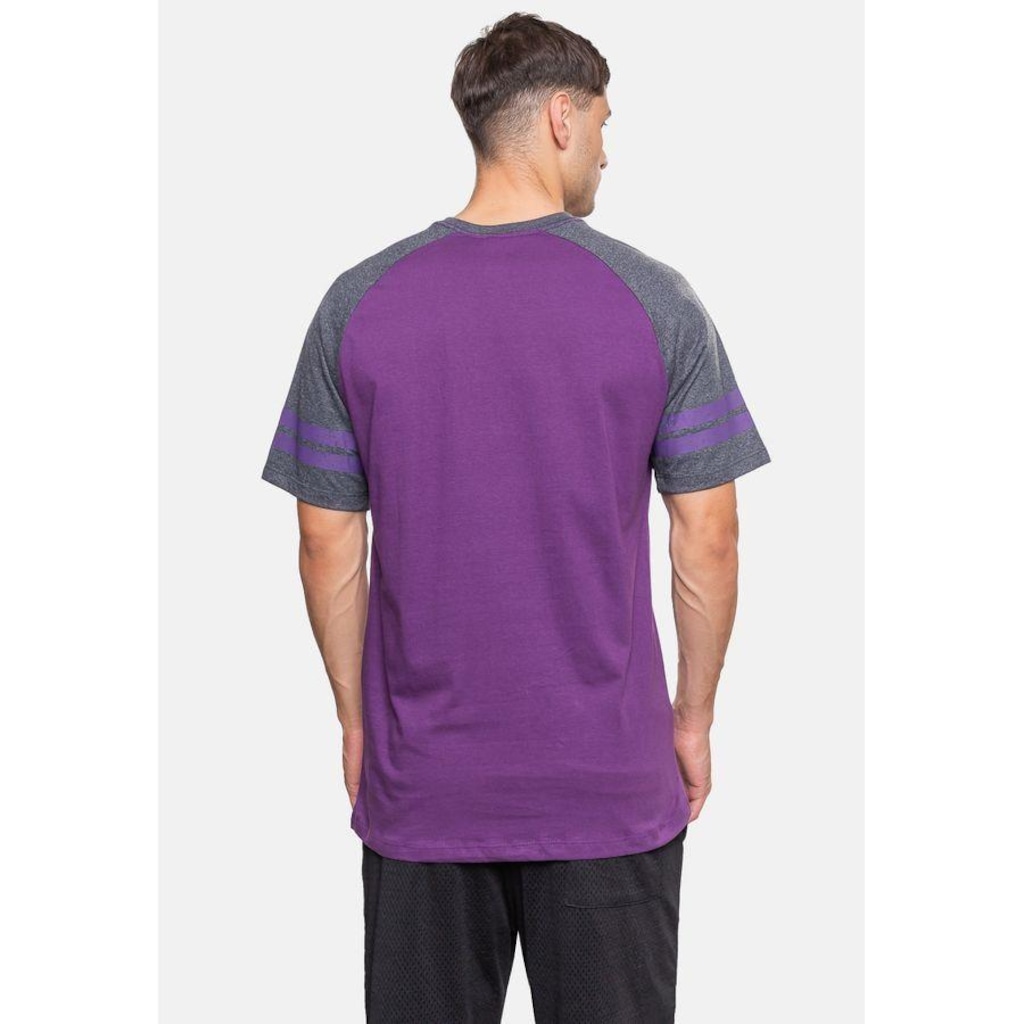 Imagem 4 do produto Camiseta Nba Raglan Restored Los Angeles Lakers - Masculina