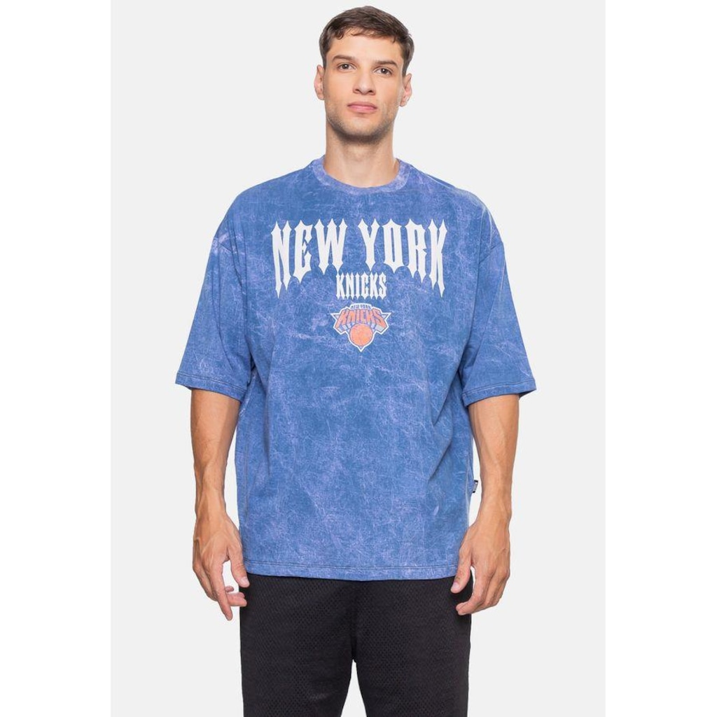 Camiseta Nba Gothic Team New York Knicks Nba - Masculina