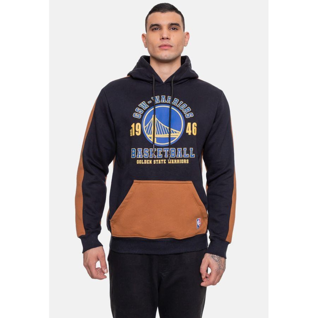 Blusão De Moletom Com Capuz NBA Team Town Golden State Warriors - Masculino