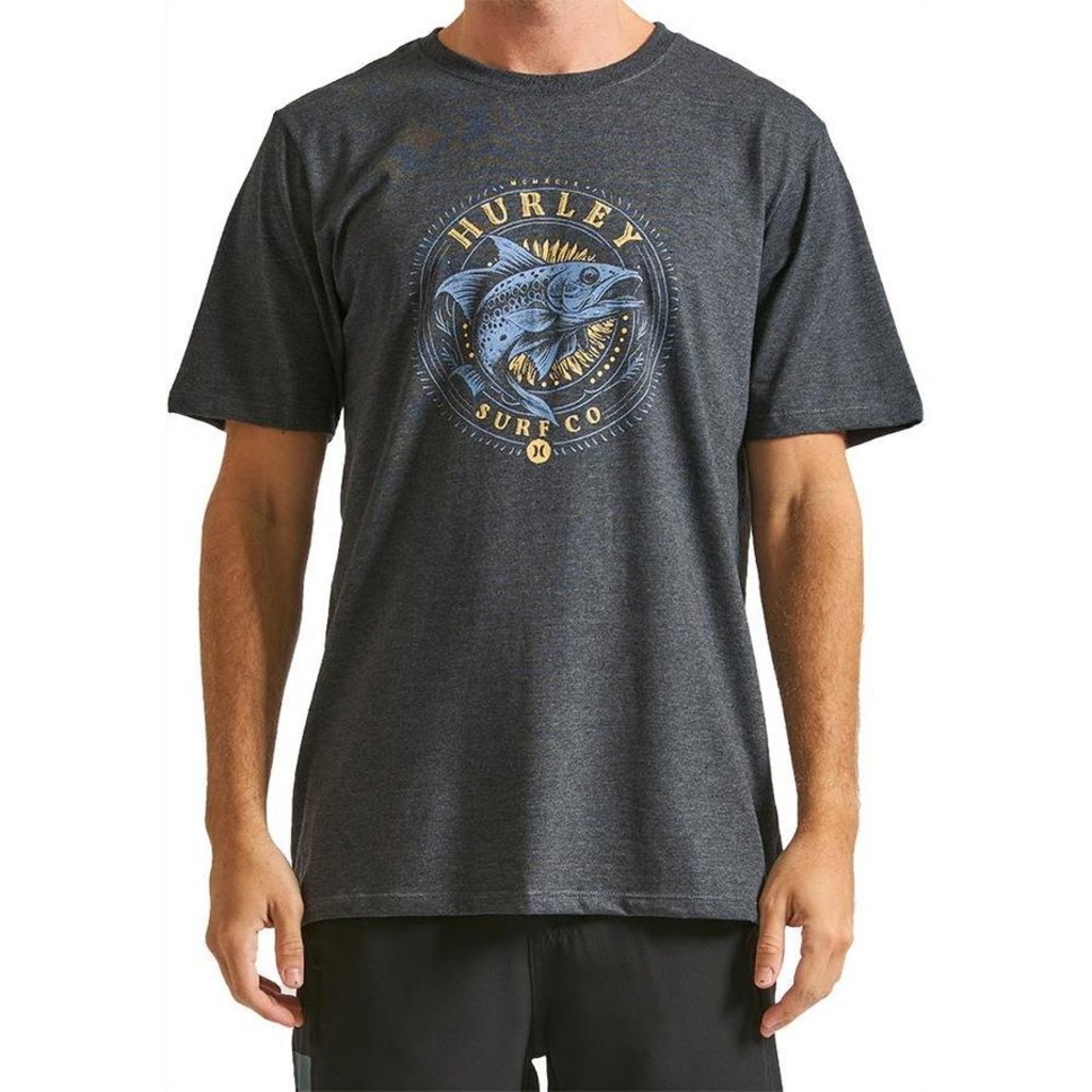 Camiseta Hurley Fish Wt24 - Masculina