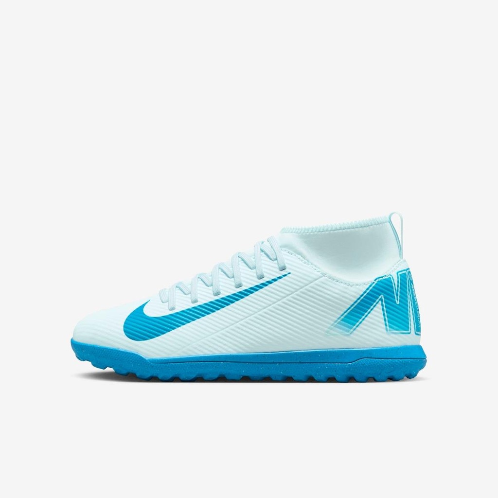 Chuteira Society Infantil Nike Mercurial Superfly 10 Club Kylian Mbappé - Foto 1
