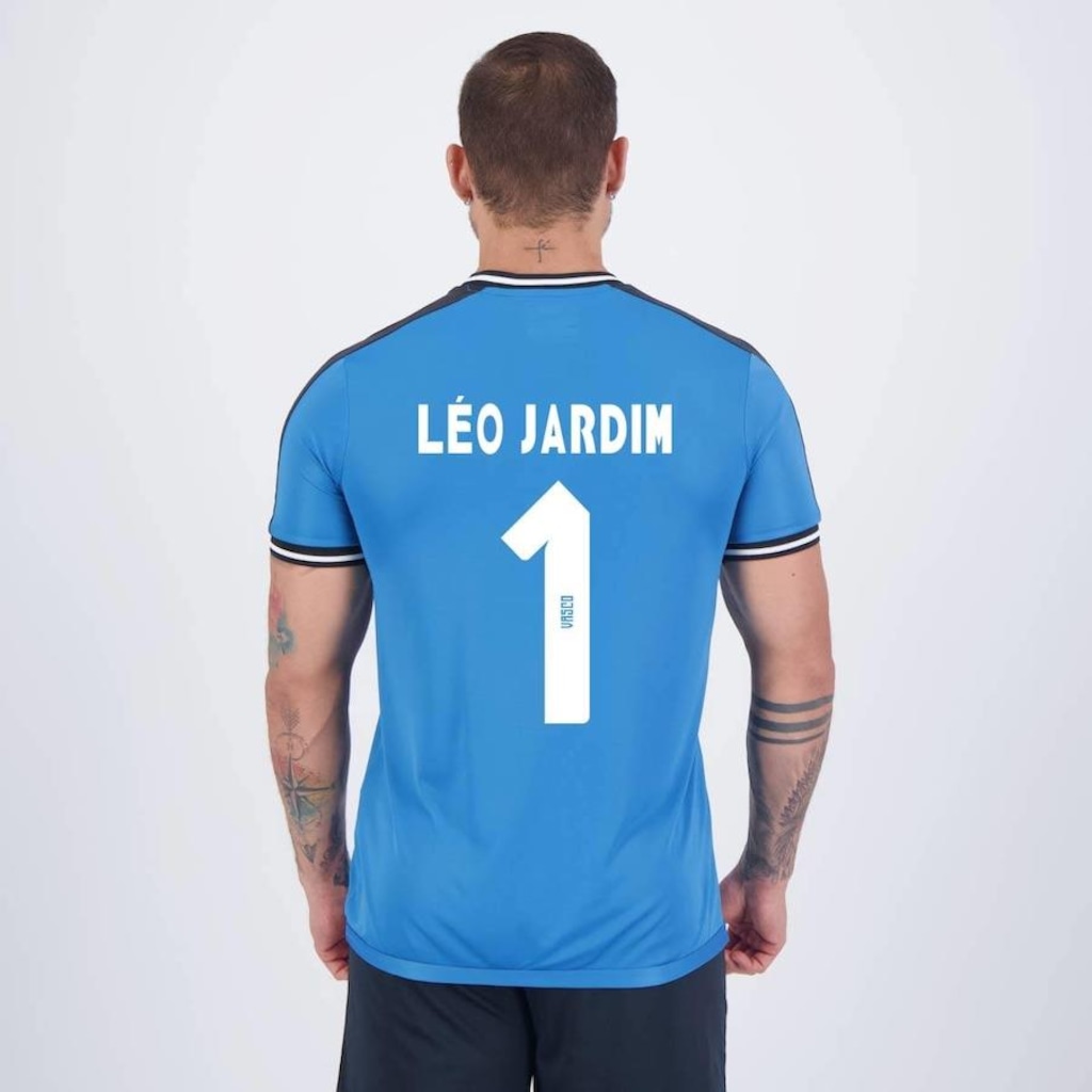 Camisa Vasco Kappa Goleiro 2024 1 Léo Jardim - Masculina - Foto 1