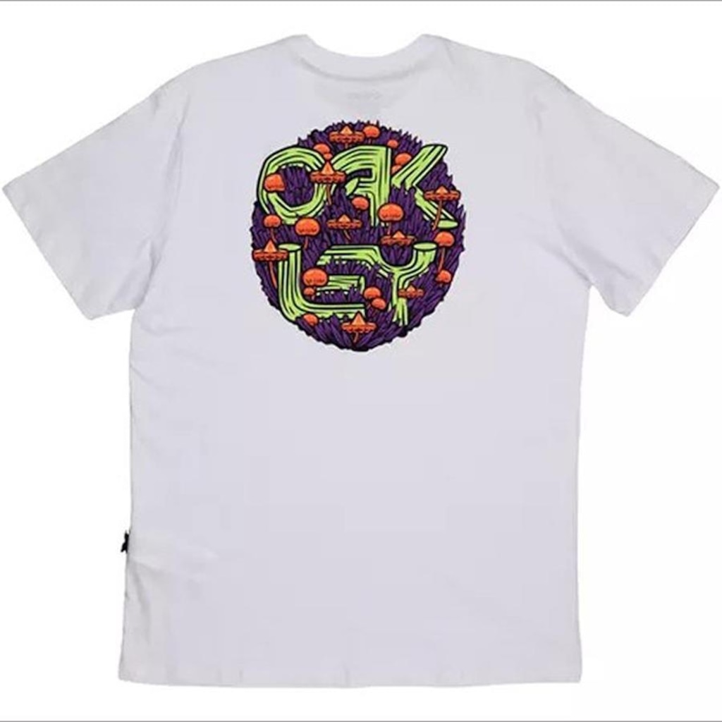 Imagem 2 do produto Camiseta Oakley Mushroom Big Graphic Wt24 - Masculina White