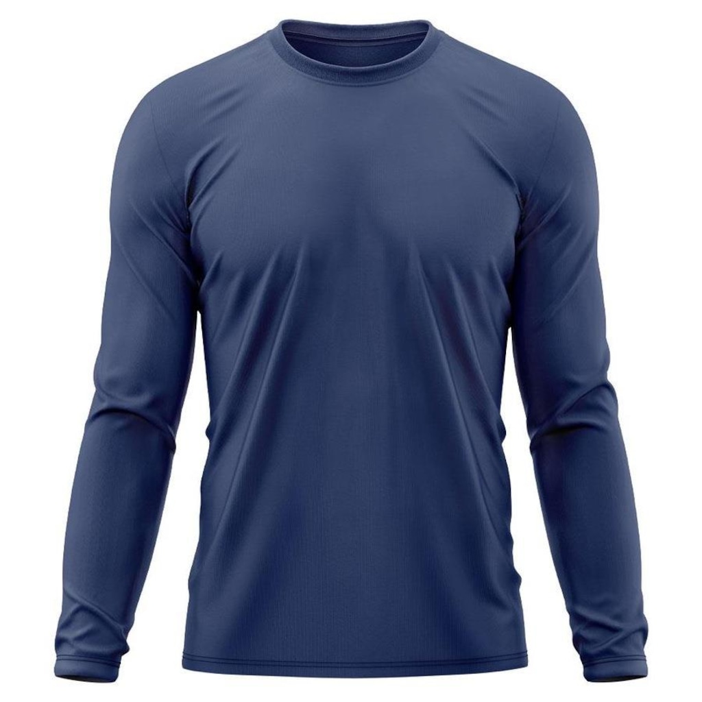 Imagem 2 do produto Kit 3x Camisas Térmicas Adriben Proteção Solar UV 50 - Masculina