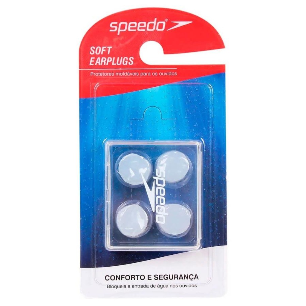 Protetor de Ouvido Speedo Soft Earplugs Silicone