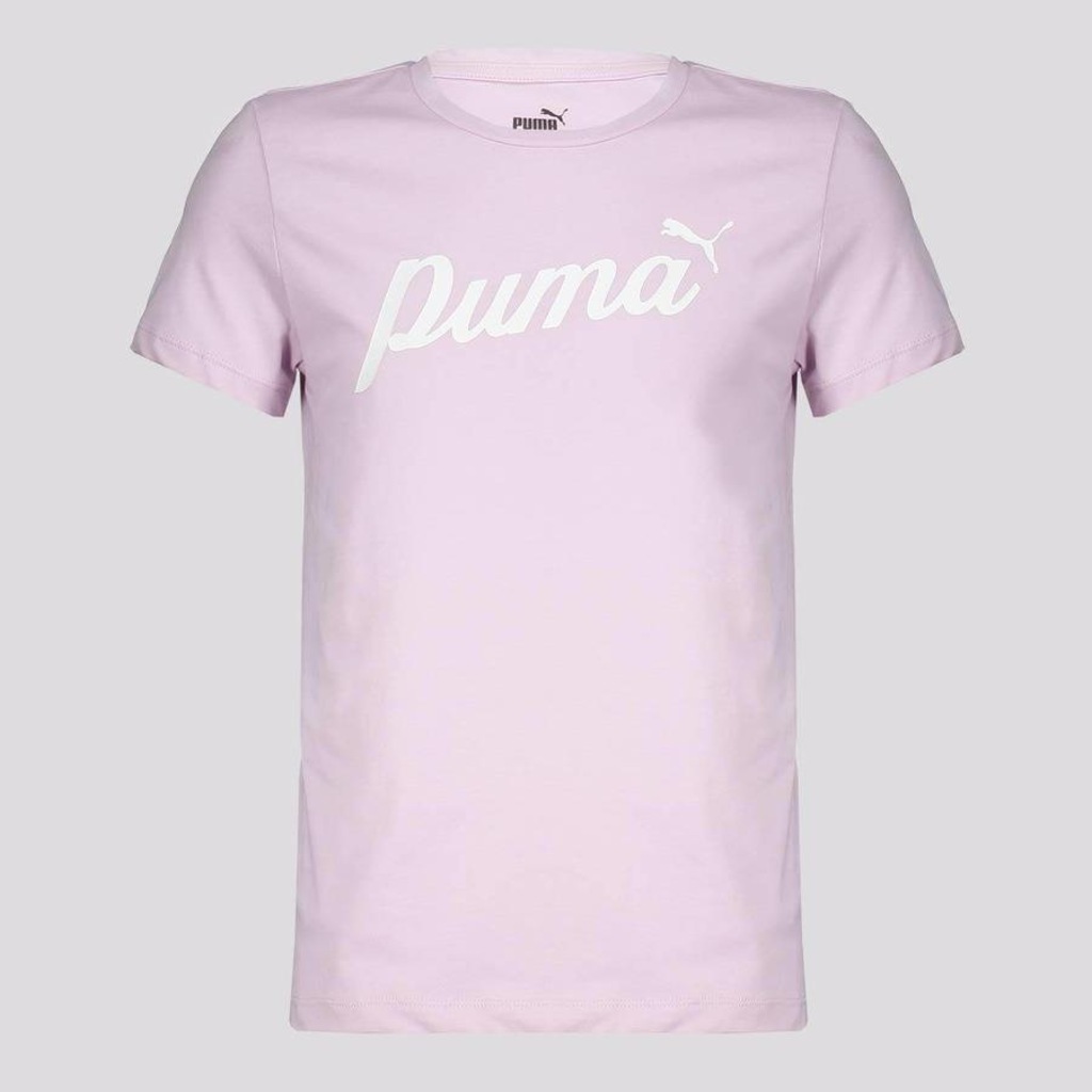 Camiseta Puma Ess+ Blossom - Infantil - Foto 1
