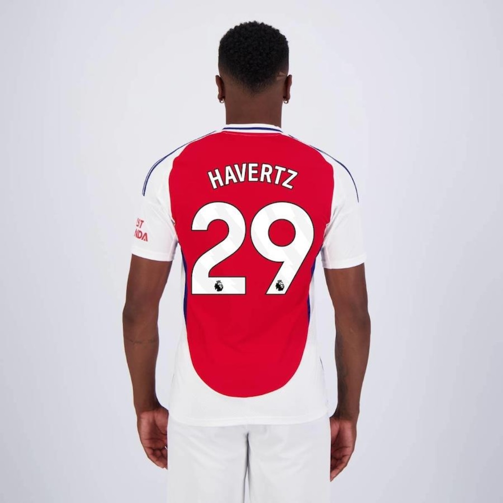 Camisa Arsenal Home 2025 29 Havertz adidas - Masculina | Centauro