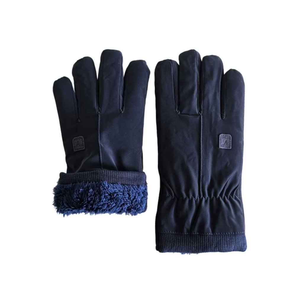 Luva Masculina Frio Intenso Alto Conforto Peluciada Touch Screen Linha Alce