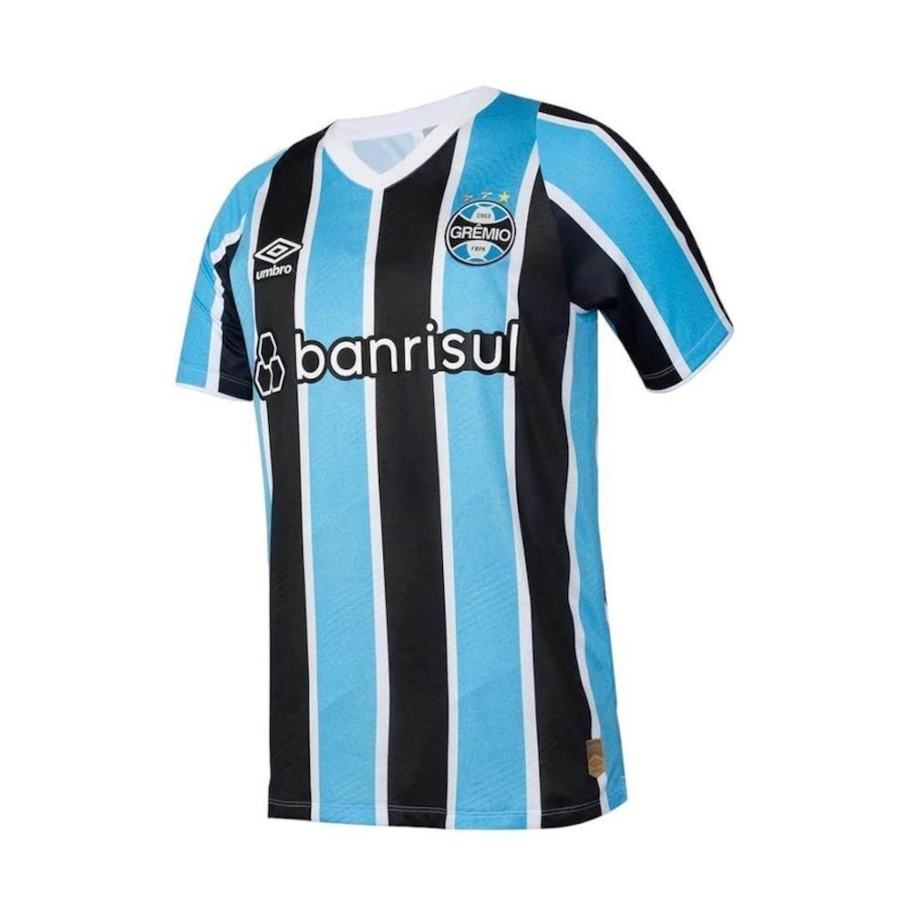 Imagem 2 do produto Camisa do Grêmio 1 2024 Umbro Oficial Torcedor - Masculina