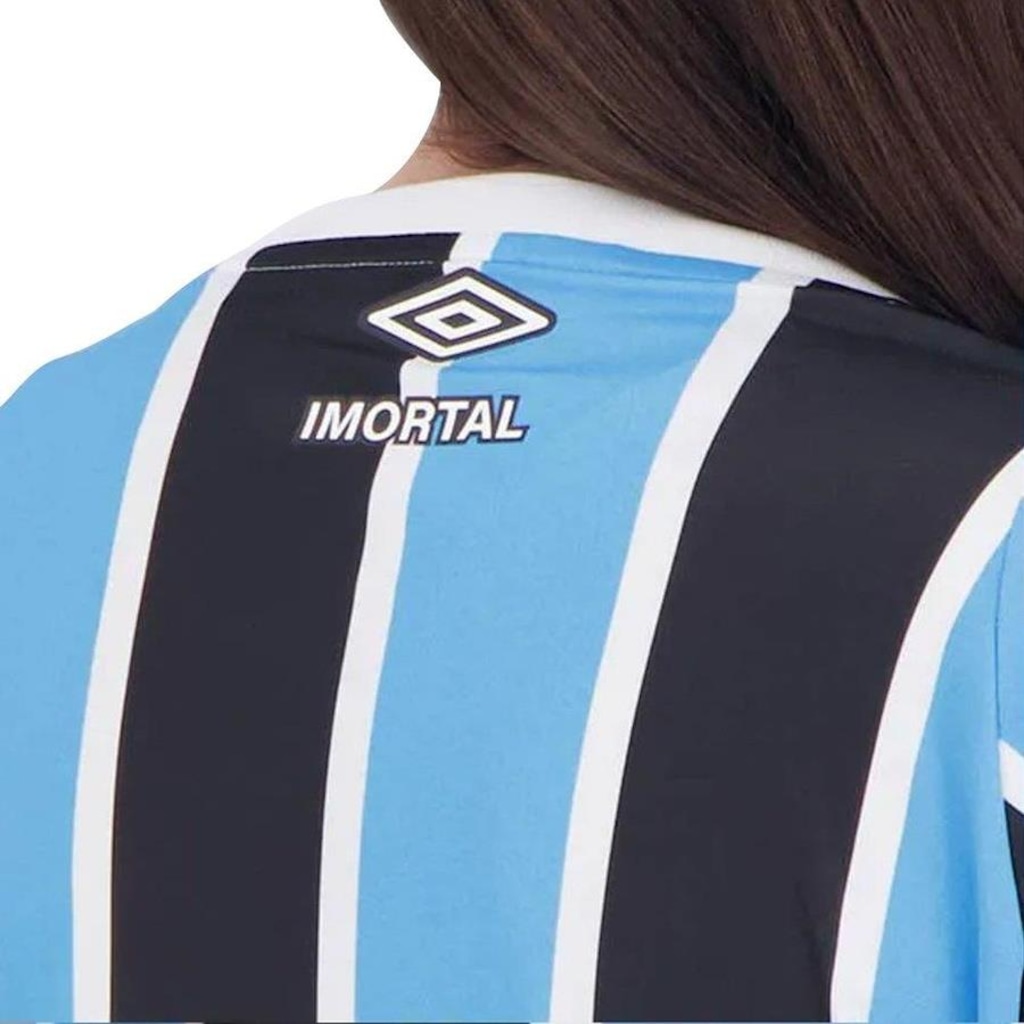 Imagem 4 do produto Camisa do Grêmio 1 2024 Umbro Oficial Torcedora - Feminina