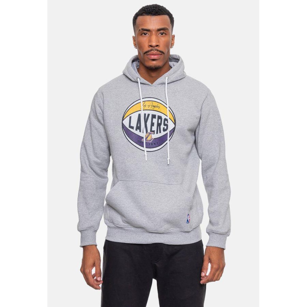Blusão De Moletom Com Capuz Nbabasketball Los Angeles Lakers - Masculino