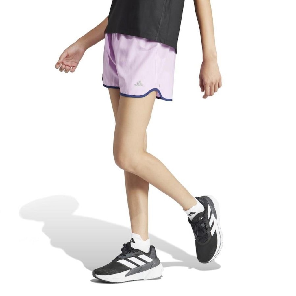 Shorts adidas Run It Brand Love Feminino - Foto 1