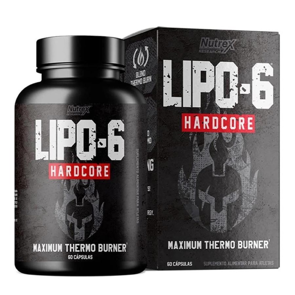 Lipo 6 Black Hardcore Termogenico Ultra Concentrado 60 Cáps - Nutrex Usa Original - Foto 1
