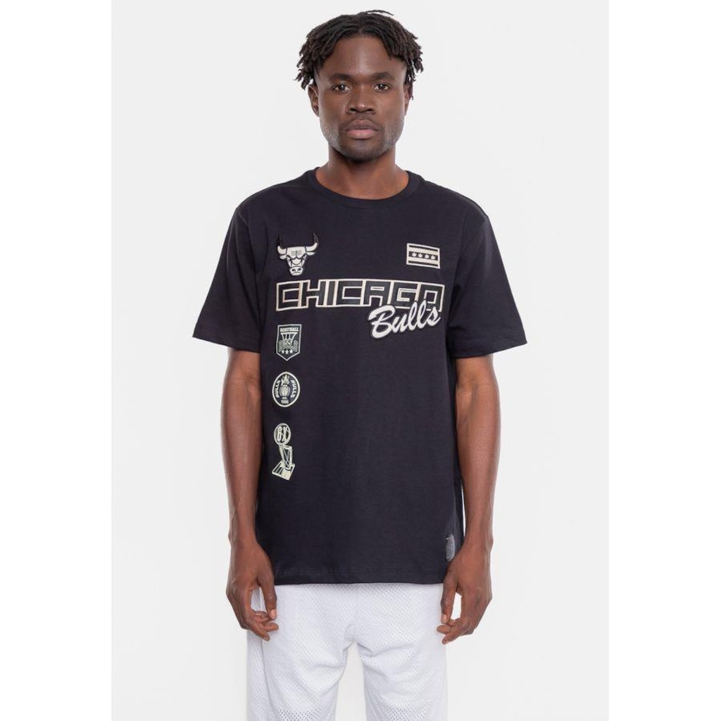 Imagem 2 do produto Camiseta NBA Flag City Chicago Bulls - Masculina