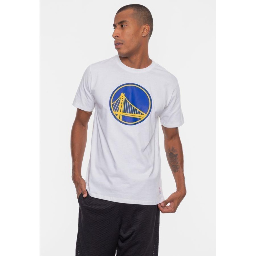 Camiseta NBA Transfer Golden State Warriors - Masculina - Foto 4