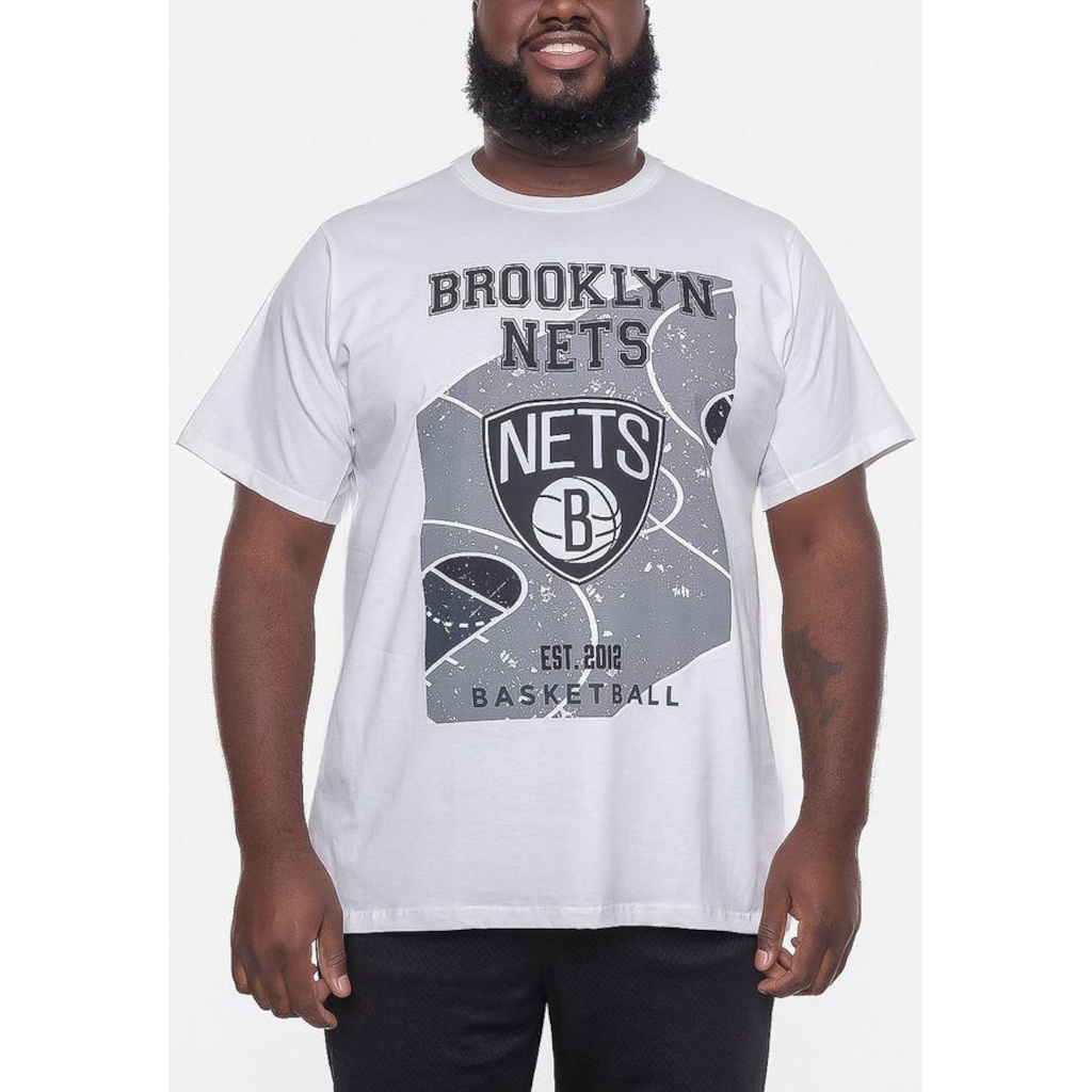 Imagem 3 do produto Camiseta NBA Plus Size Backcourt Brooklyn Nets - Masculina