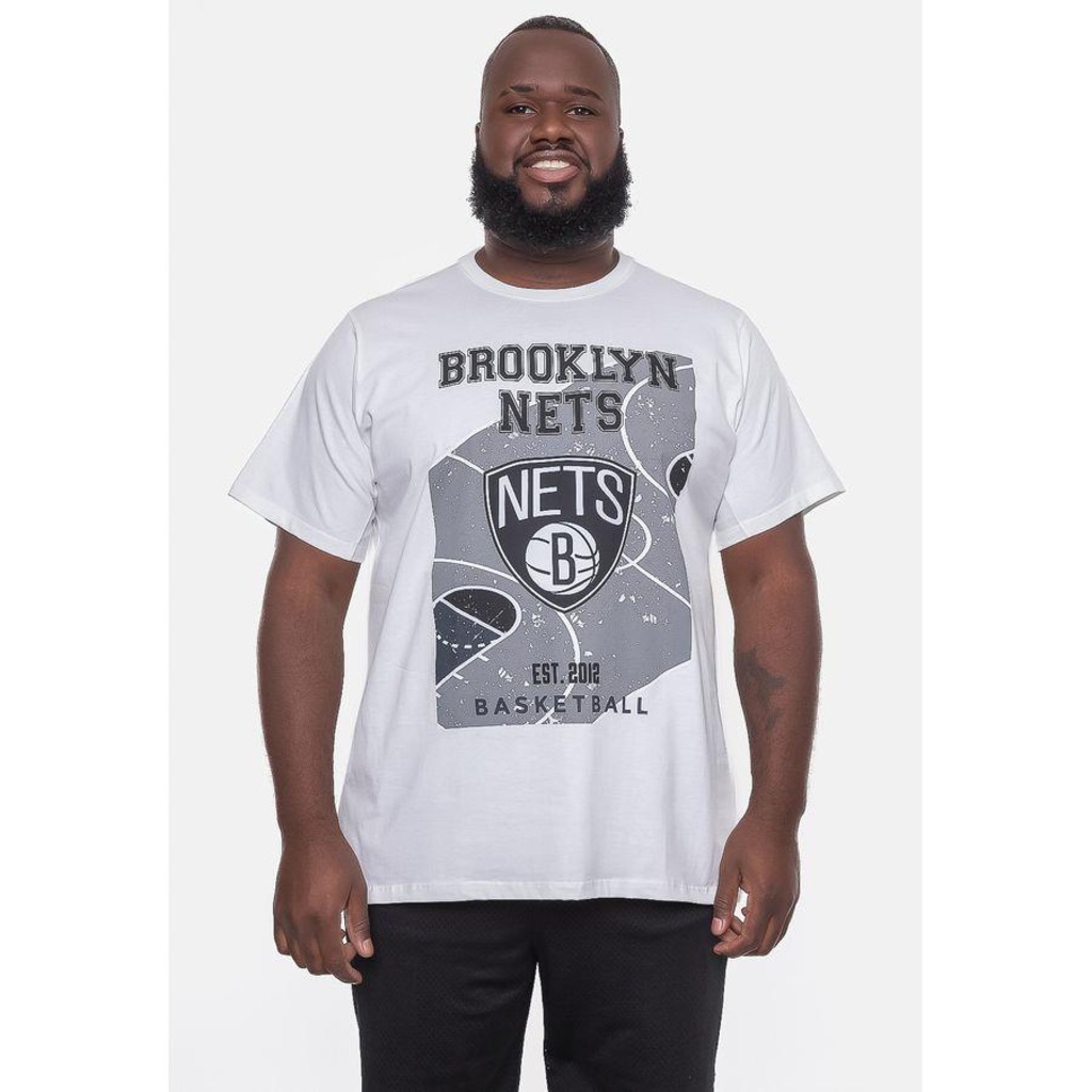 Camiseta NBA Plus Size Backcourt Brooklyn Nets - Masculina