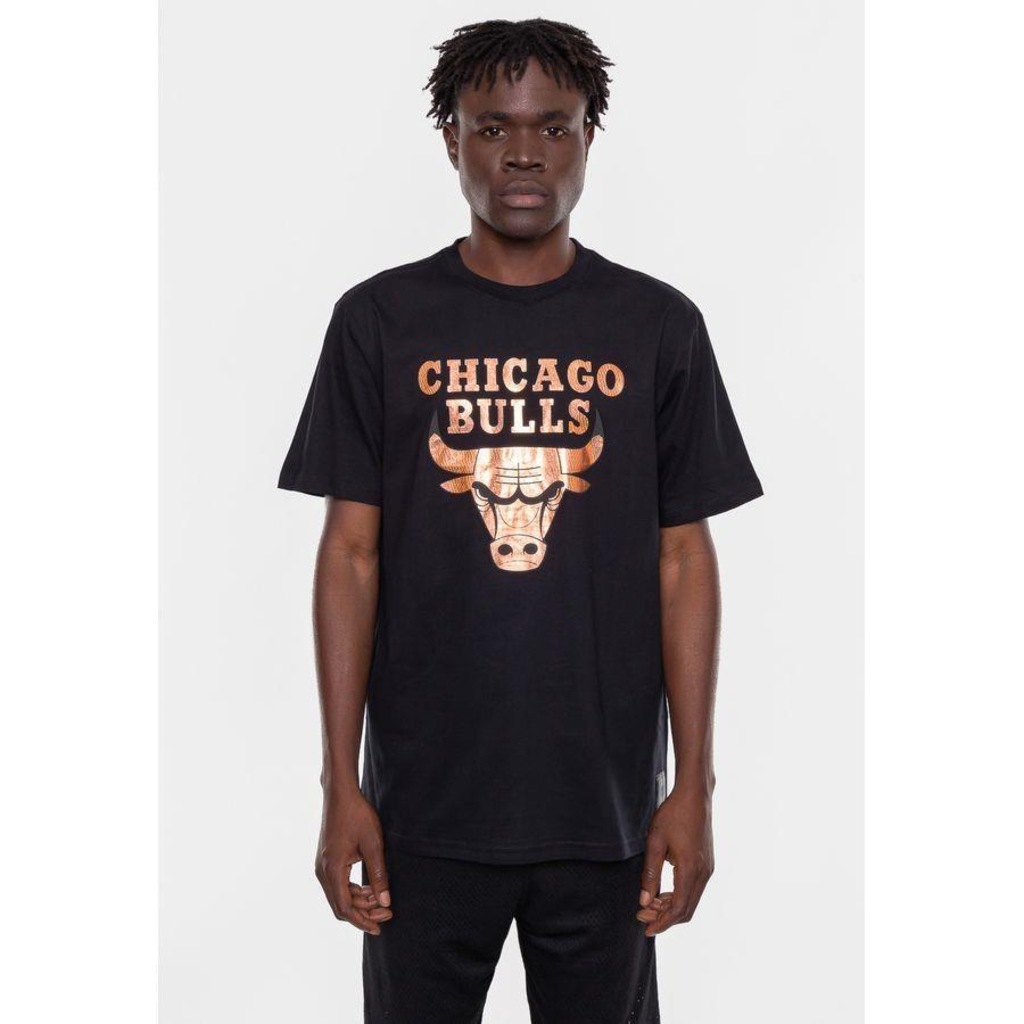 Camiseta Nba Sunshine Chicago Bulls - Masculina - Foto 3