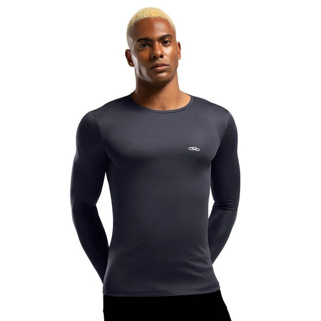 Camiseta Manga Longa Olympikus Essential - Masculina