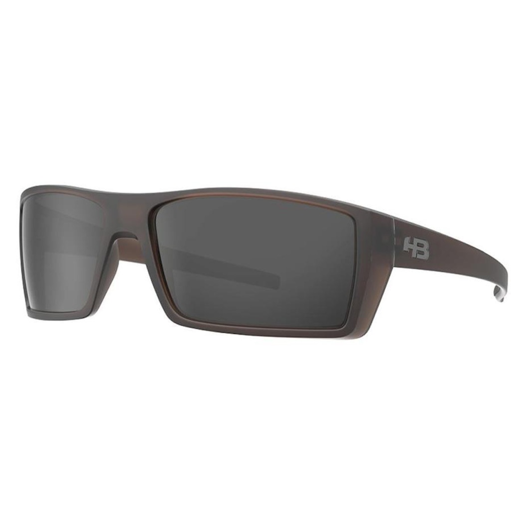 Óculos de Sol Unissex Hb Padang Matte Brown Gray - Foto 1