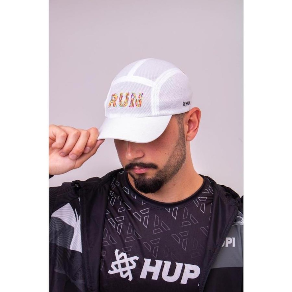 Imagem 3 do produto Boné Aba Curva Hupi Run Colors - Strapback - Adulto