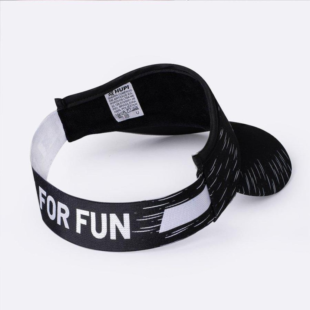 Imagem 4 do produto Viseira para Corrida Hupi Run For Fun - Adulto